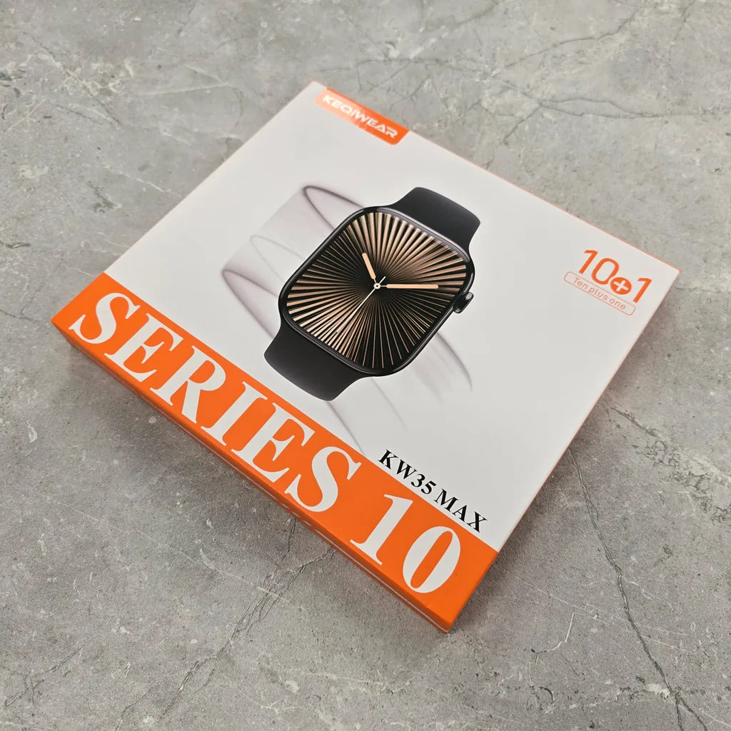 ساعت هوشمند 10 بند مدل KW35 MAX-چند رنگ